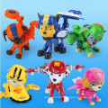 2018 Popular Cartoon Dog Patrol Rescue Racers Car Plastic Children′s Toy Car